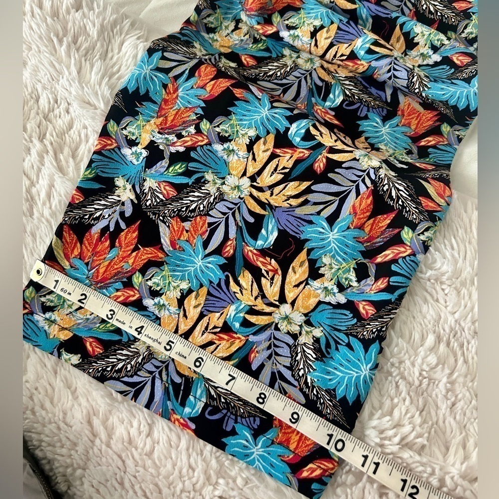 Lily Rose Floral Jungle Beach Pants Wide Leg Womens Size Small Black Blu…‌‌ - Picture 12 of 12